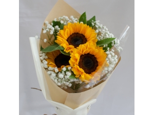 3 pcs Sunflower Bouquet